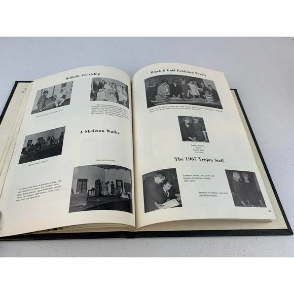 Trojan 1967 Yearbook Hudson High School South Dakota READ - Picture 8 of 11